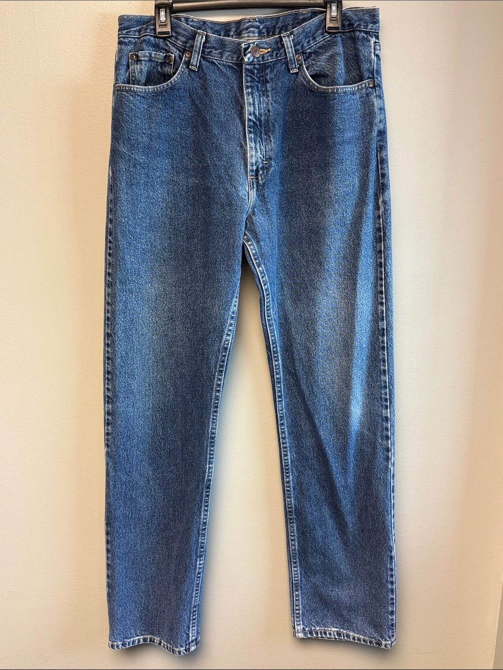 Vintage Wrangler 96501MR Jeans Men’s 34x34 Regular Fit 100% Cotton Made Mexico